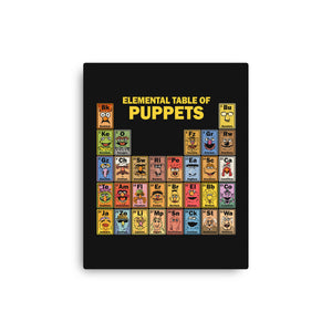 Elemental Table Of Puppets