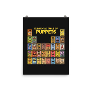 Elemental Table Of Puppets