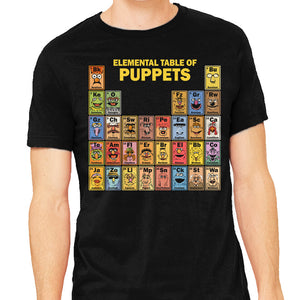 Elemental Table Of Puppets