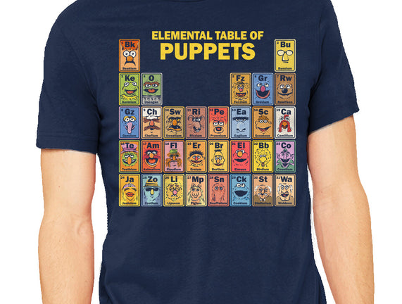 Elemental Table Of Puppets