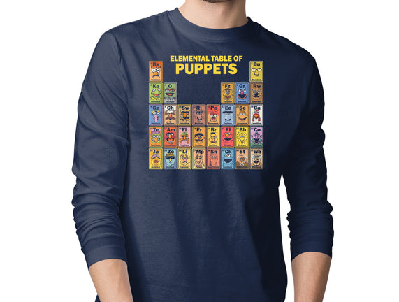 Elemental Table Of Puppets