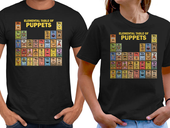 Elemental Table Of Puppets