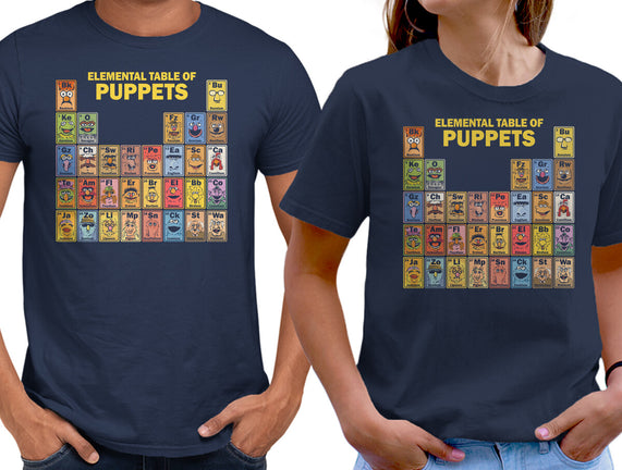 Elemental Table Of Puppets