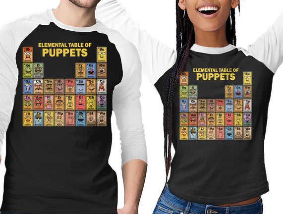Elemental Table Of Puppets