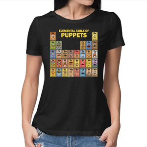 Elemental Table Of Puppets