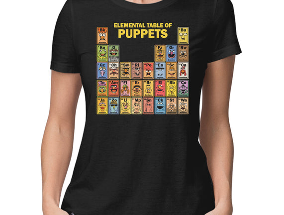 Elemental Table Of Puppets