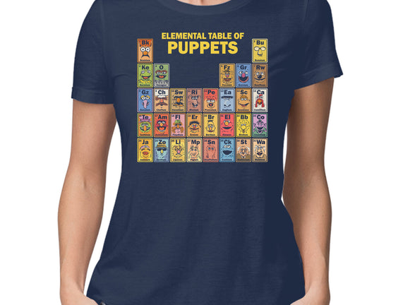 Elemental Table Of Puppets