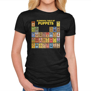 Elemental Table Of Puppets