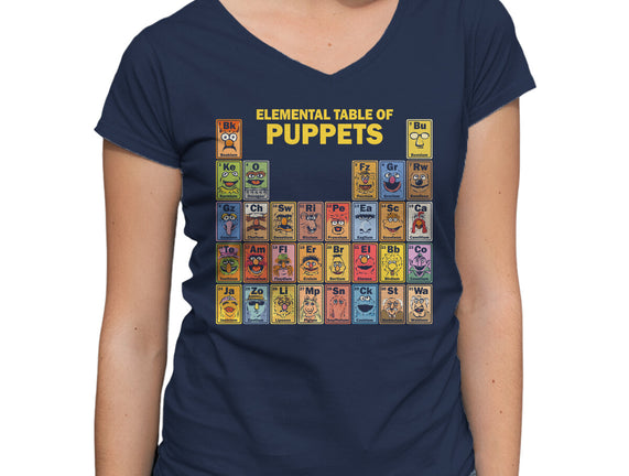 Elemental Table Of Puppets