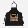 Elemental Table Of Puppets-Unisex-Kitchen-Apron-kg07
