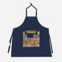 Elemental Table Of Puppets-Unisex-Kitchen-Apron-kg07
