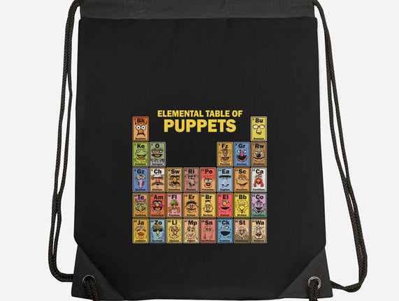 Elemental Table Of Puppets