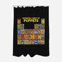 Elemental Table Of Puppets-None-Polyester-Shower Curtain-kg07