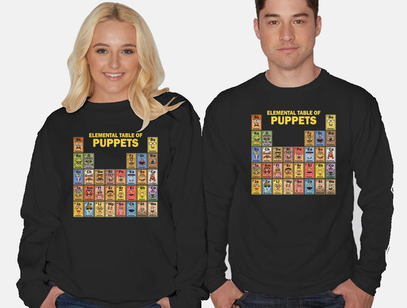 Elemental Table Of Puppets