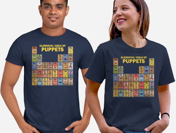 Elemental Table Of Puppets