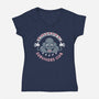Shitstorm Survivors Club-Womens-V-Neck-Tee-Nemons