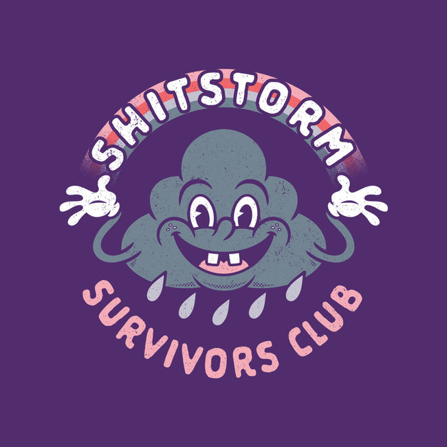 Shitstorm Survivors Club-Womens-Fitted-Tee-Nemons