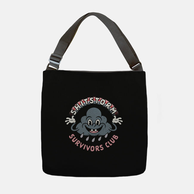 Shitstorm Survivors Club-None-Adjustable Tote-Bag-Nemons