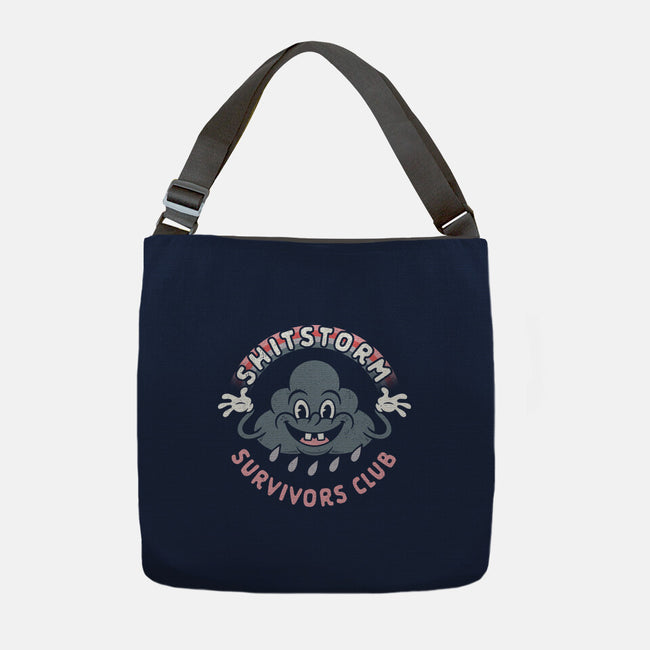 Shitstorm Survivors Club-None-Adjustable Tote-Bag-Nemons
