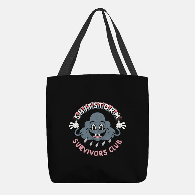 Shitstorm Survivors Club-None-Basic Tote-Bag-Nemons