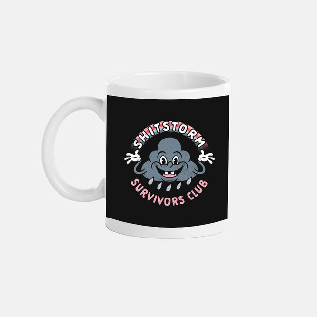 Shitstorm Survivors Club-None-Mug-Drinkware-Nemons