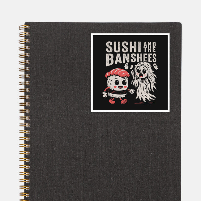 Sushi And The Banshees-None-Glossy-Sticker-Nemons