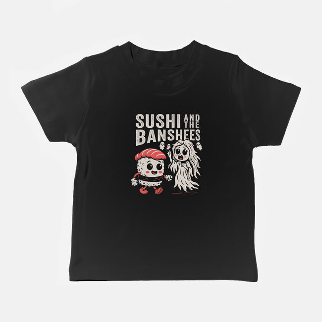 Sushi And The Banshees-Baby-Basic-Tee-Nemons