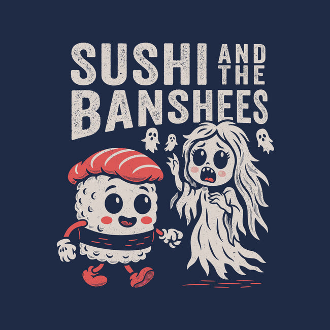Sushi And The Banshees-None-Adjustable Tote-Bag-Nemons