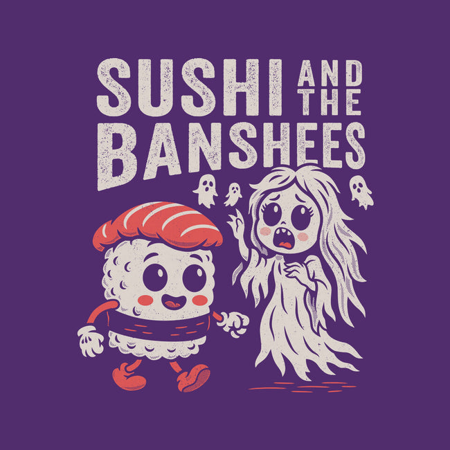 Sushi And The Banshees-None-Adjustable Tote-Bag-Nemons