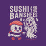 Sushi And The Banshees-None-Adjustable Tote-Bag-Nemons
