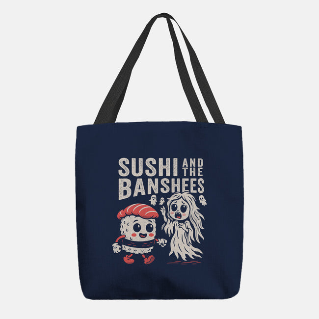 Sushi And The Banshees-None-Basic Tote-Bag-Nemons