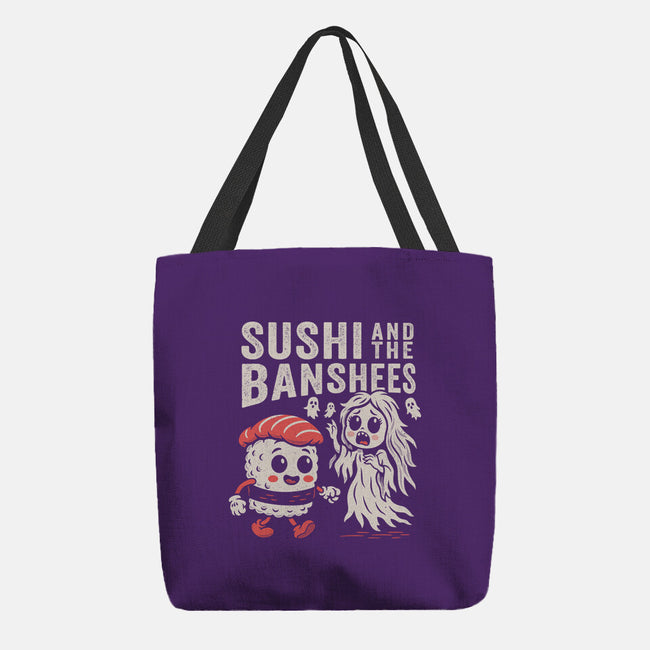 Sushi And The Banshees-None-Basic Tote-Bag-Nemons