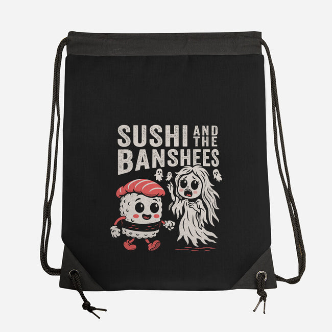 Sushi And The Banshees-None-Drawstring-Bag-Nemons