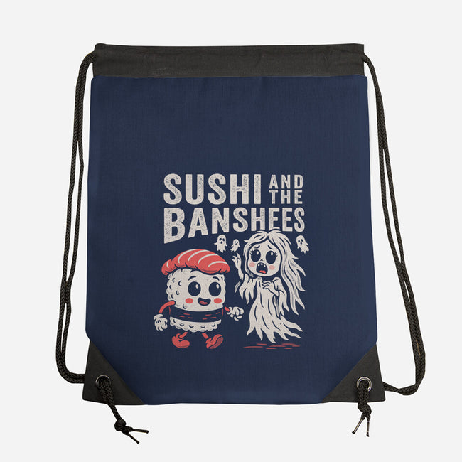 Sushi And The Banshees-None-Drawstring-Bag-Nemons