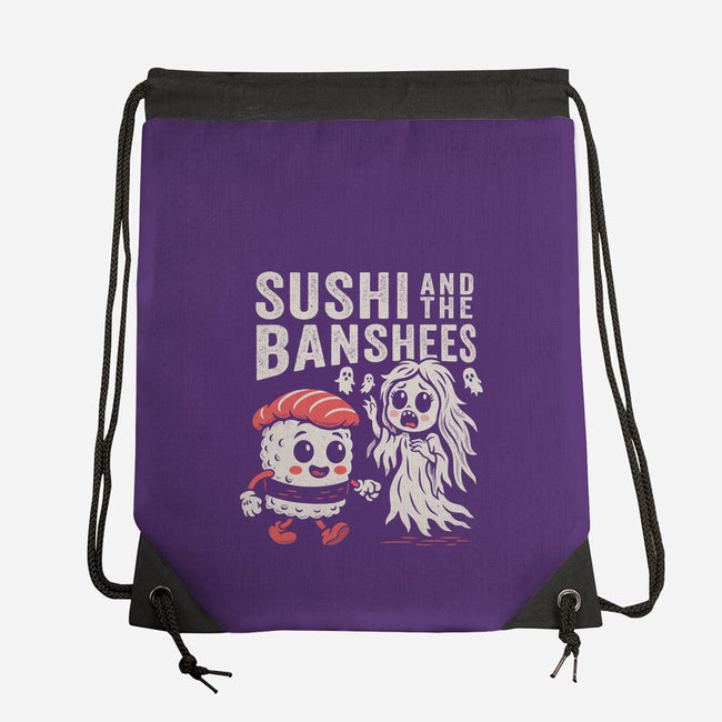 Sushi And The Banshees-None-Drawstring-Bag-Nemons