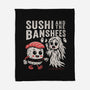 Sushi And The Banshees-None-Fleece-Blanket-Nemons