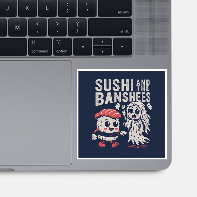 Sushi And The Banshees-None-Glossy-Sticker-Nemons