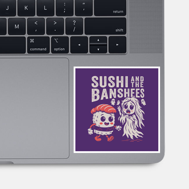 Sushi And The Banshees-None-Glossy-Sticker-Nemons