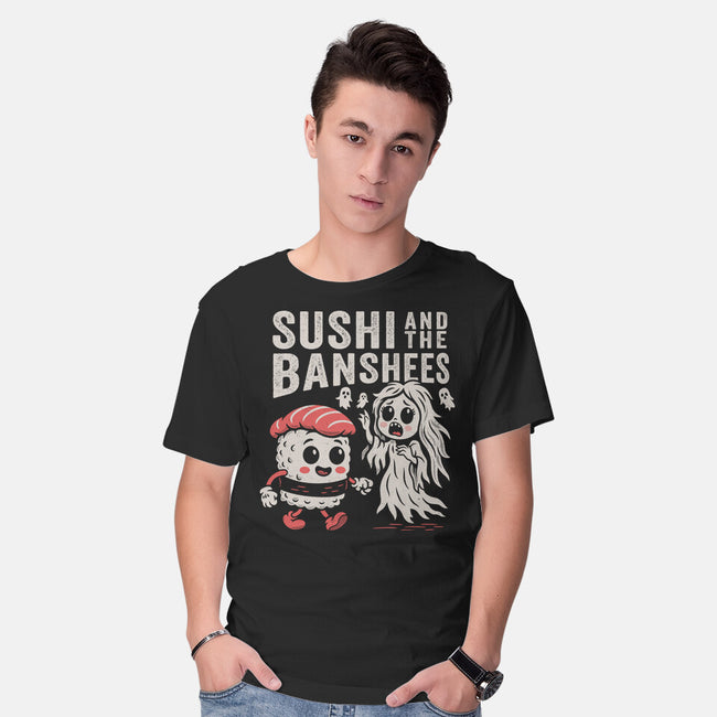 Sushi And The Banshees-Mens-Basic-Tee-Nemons