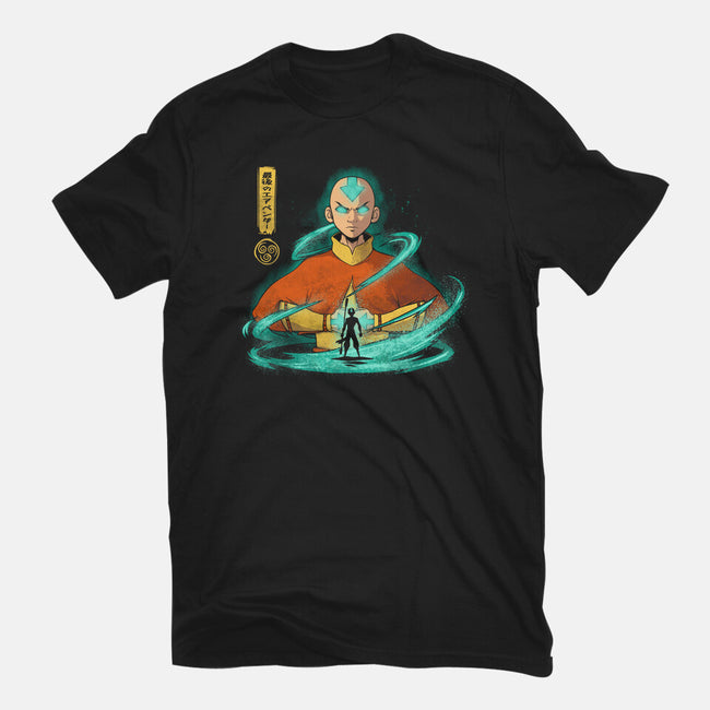 Rise Of The Avatar-Womens-Fitted-Tee-grevalra