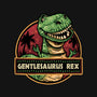 Gentlesaurus Rex-Youth-Crew Neck-Sweatshirt-glitchygorilla