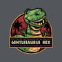 Gentlesaurus Rex-None-Adjustable Tote-Bag-glitchygorilla