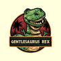 Gentlesaurus Rex-None-Adjustable Tote-Bag-glitchygorilla