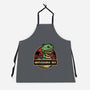 Gentlesaurus Rex-Unisex-Kitchen-Apron-glitchygorilla