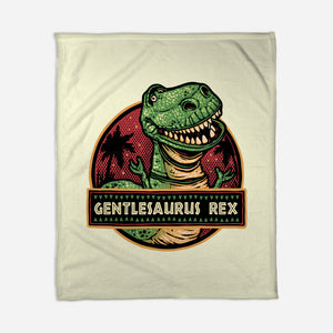 Gentlesaurus Rex-None-Fleece-Blanket-glitchygorilla