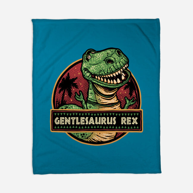 Gentlesaurus Rex-None-Fleece-Blanket-glitchygorilla