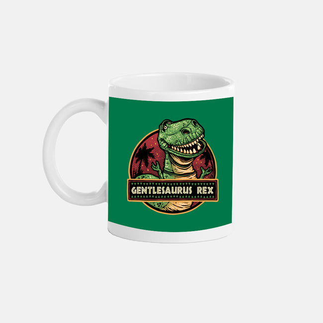 Gentlesaurus Rex-None-Mug-Drinkware-glitchygorilla