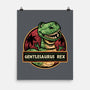 Gentlesaurus Rex-None-Matte-Poster-glitchygorilla