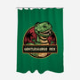 Gentlesaurus Rex-None-Polyester-Shower Curtain-glitchygorilla