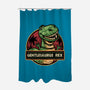 Gentlesaurus Rex-None-Polyester-Shower Curtain-glitchygorilla
